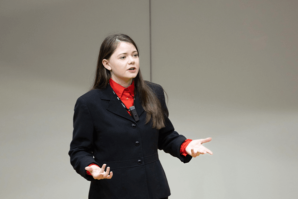 Hultquist Takes First Place in 2024 Three Minute Thesis (3MT) Competition