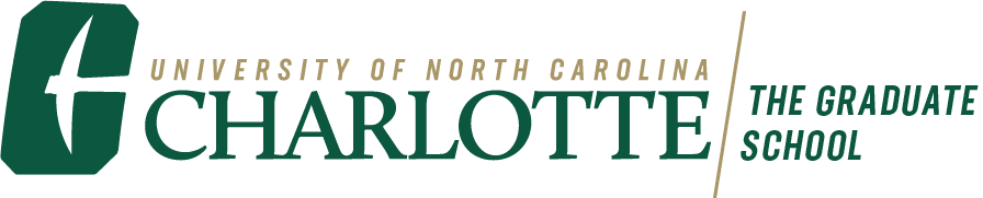 University of North Carolina at Charlotte Logo for Graduate School