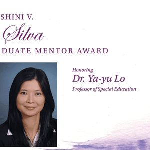 2021 - Ya-yu Low, Professor of Special Education